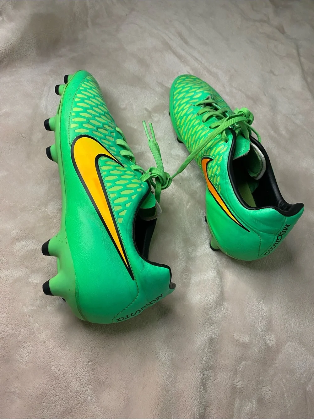 Nike Magista Opus Green ACC Football Cleats Mens Soccboots US 11.5